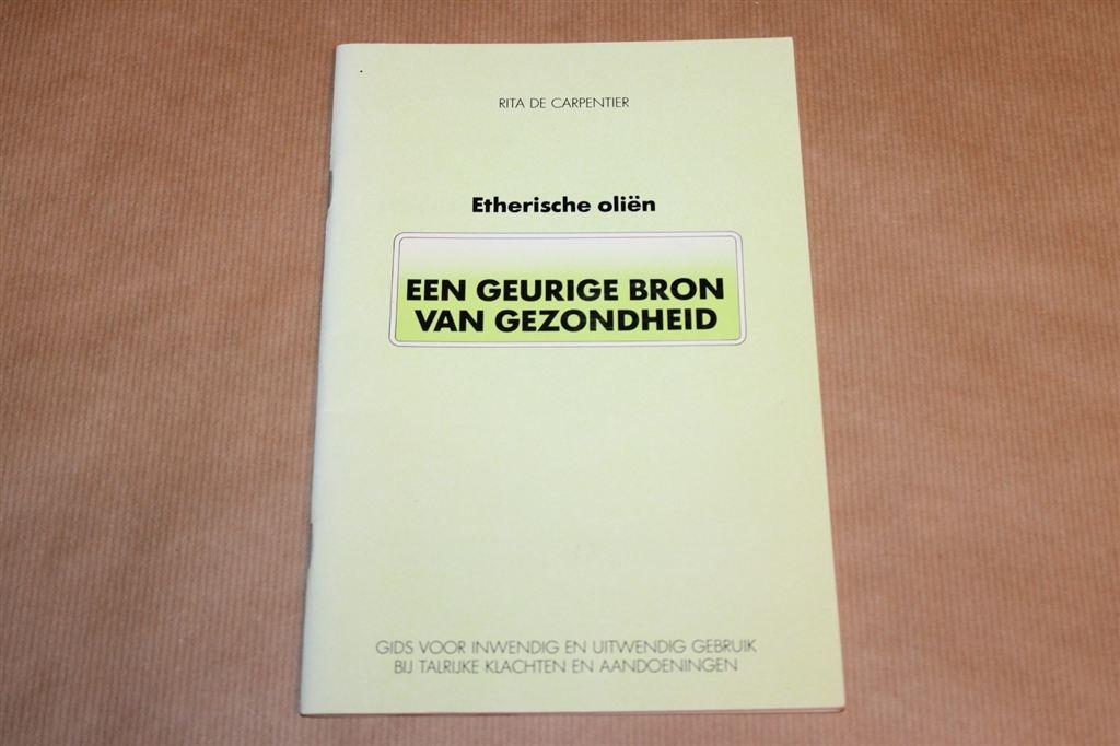 Etherische oliën - Een geurige bron van gezondheid, Ophalen of Verzenden, Zo goed als nieuw