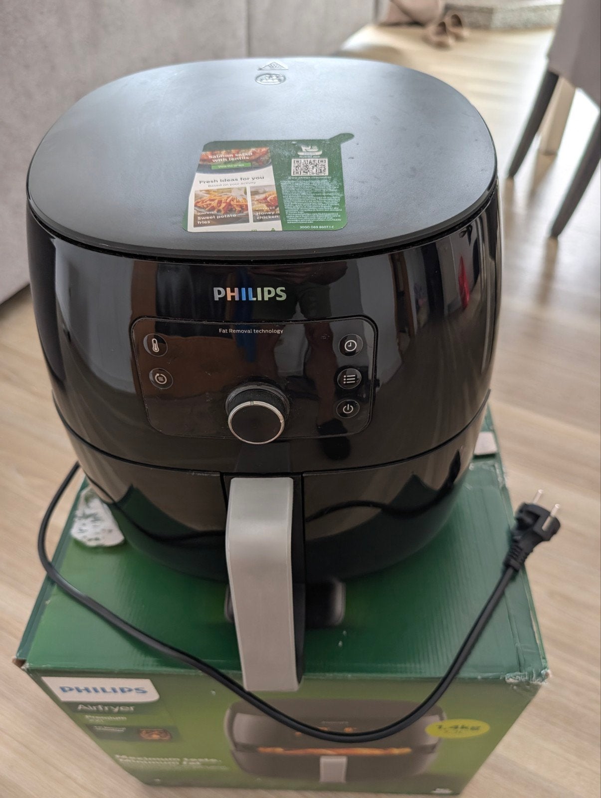 Gebruikte Airfryer Philips XXL | inclusief verpakking, Ophalen of Verzenden, Gebruikt, Airfryer XXL