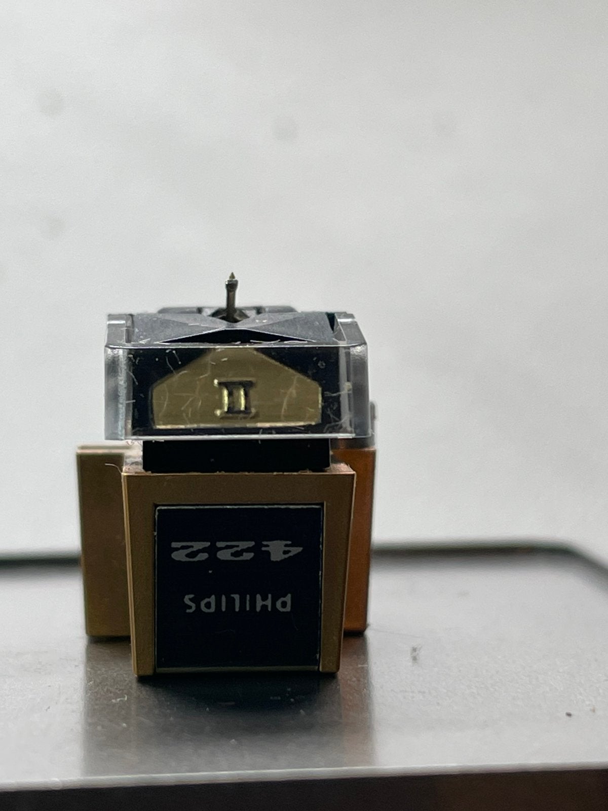 Philips 422 met zgan naald, Audio, Tv en Foto, Platenspelers, Ophalen, Zo goed als nieuw, Platenspeler-onderdeel, Philips