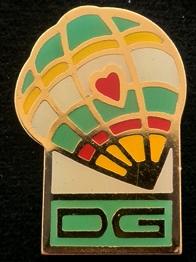 D G ballon pin, Verzenden, Nieuw, Transport, Speldje of Pin