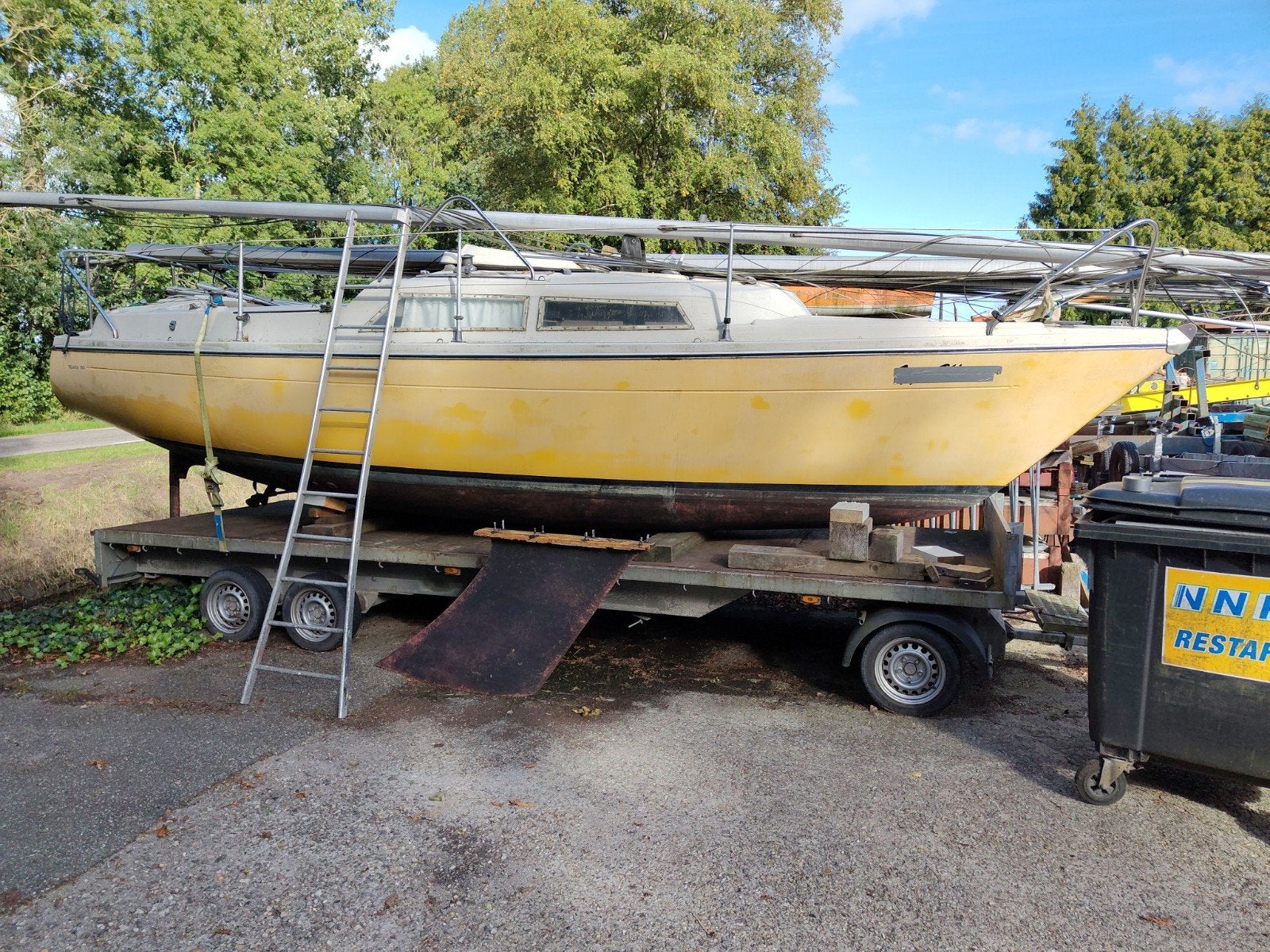 Onderdelen Dehler Delanta 80AK, Watersport en Boten, Ophalen, Gebruikt, ., Zeilboot