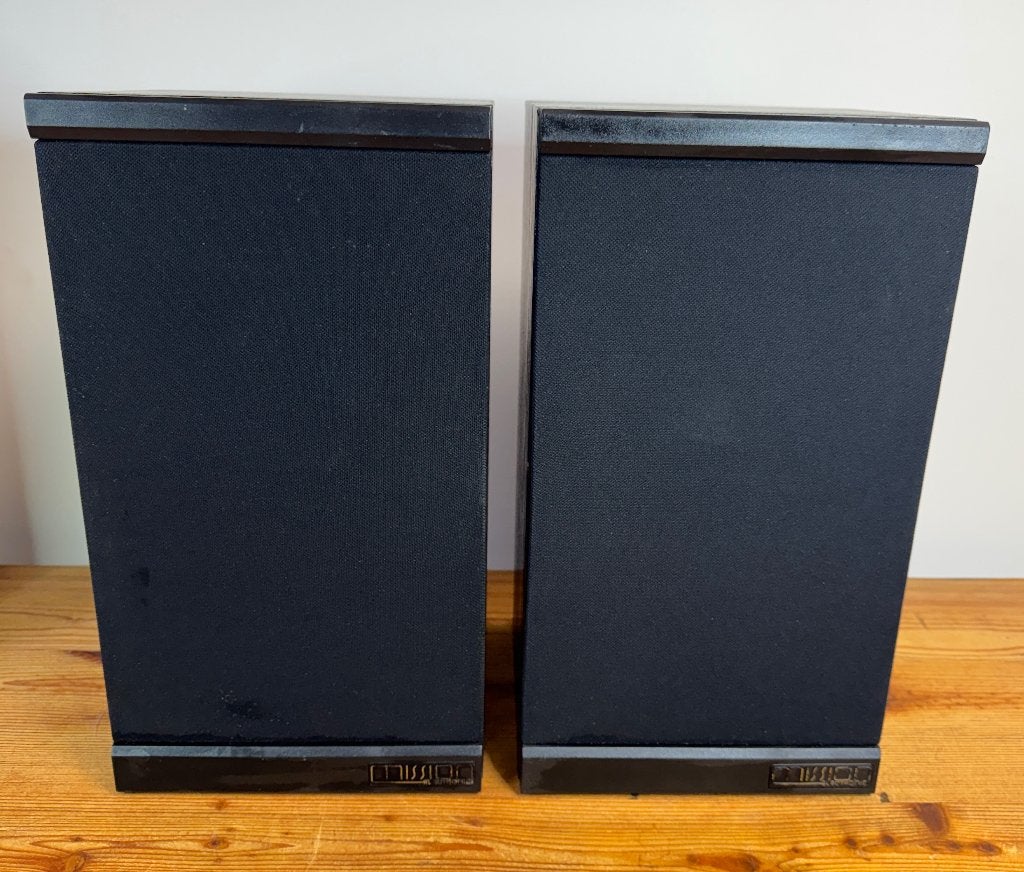 stereo luidsprekers Mission 700, Gebruikt, Ophalen of Verzenden, Boekenplank luidspreker, 60 tot 120 watt