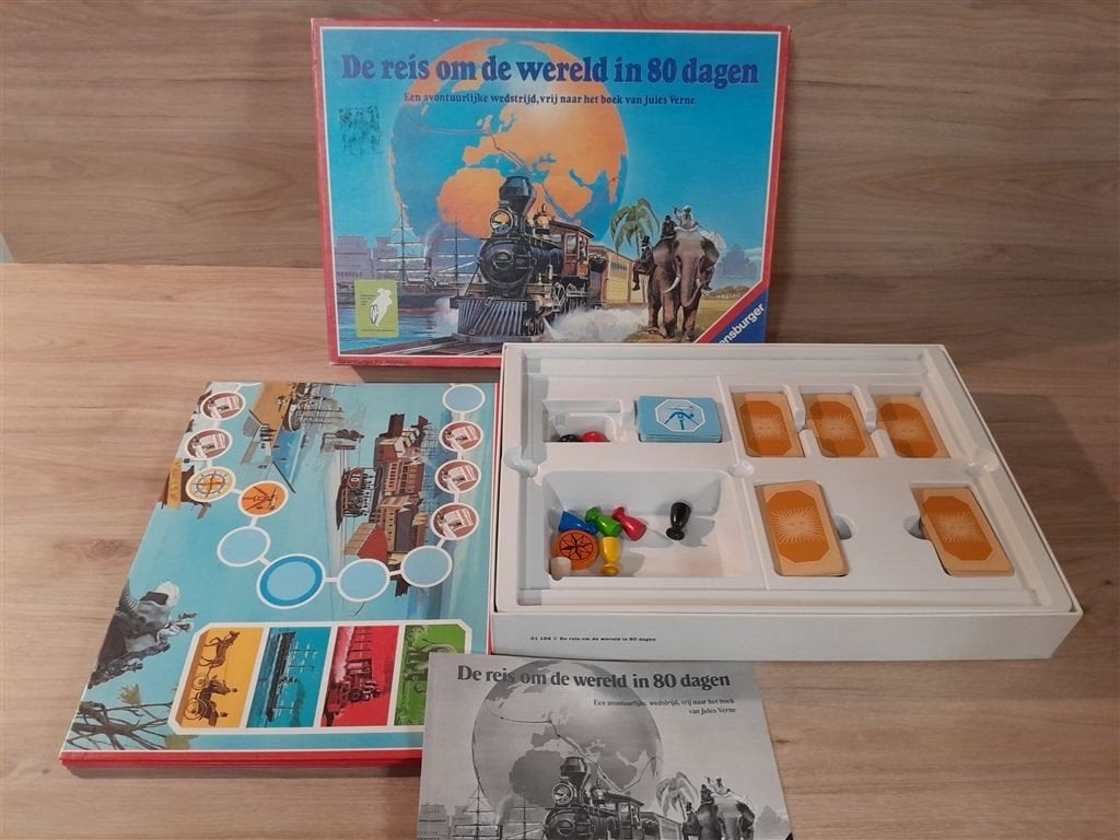 de reis om de wereld in 80 dagen - s5812