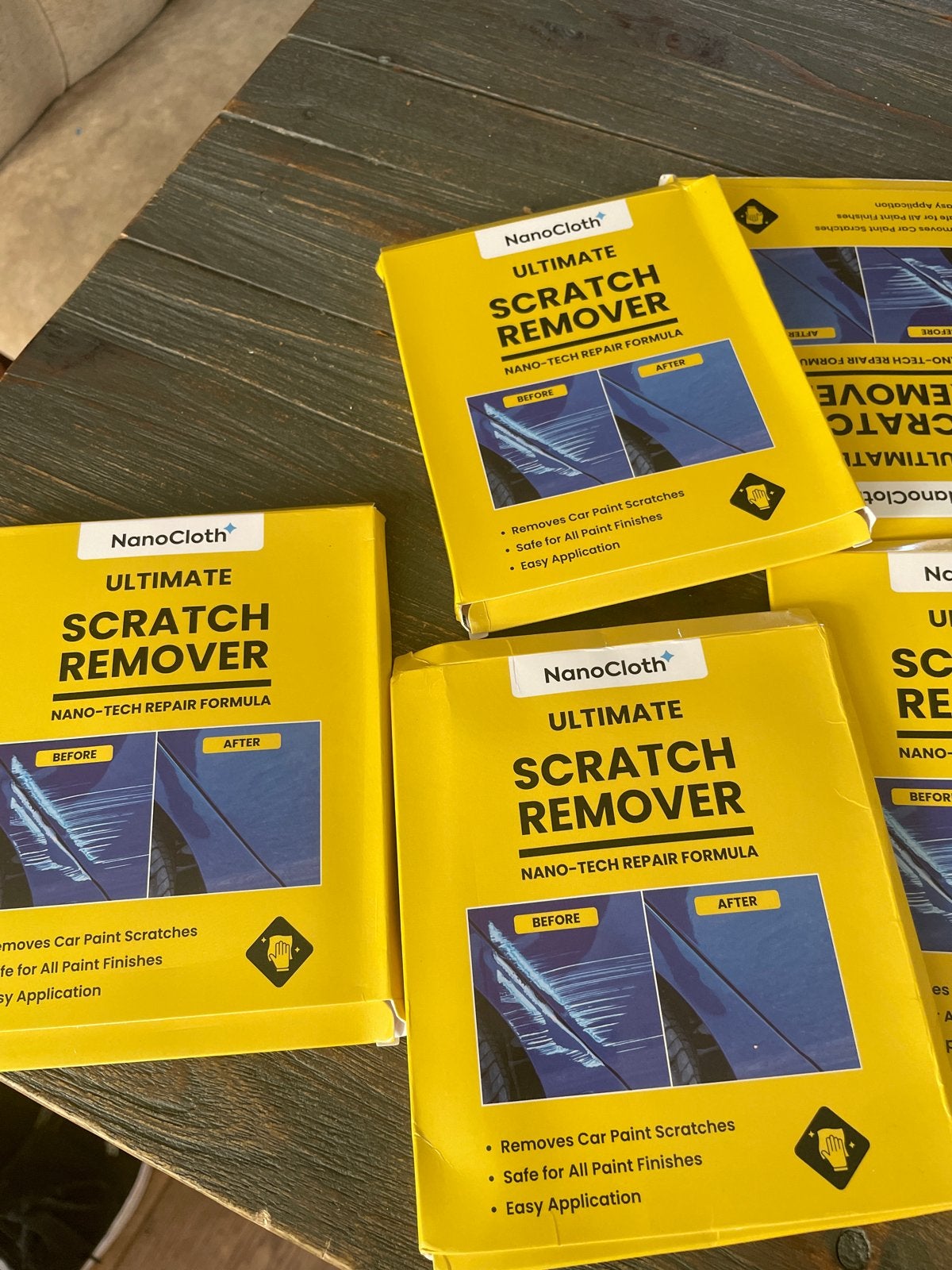 7x NanoCloth Ultimate Scratch Remover - Auto Krasverwijderaa, Auto diversen, Ophalen of Verzenden