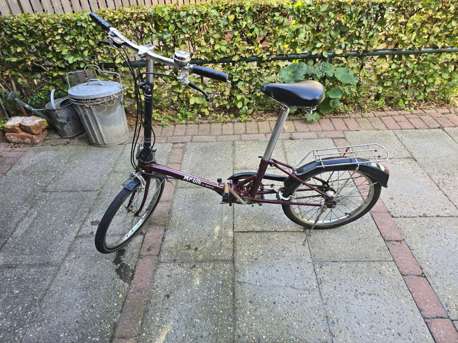 mobik by dahon  vouwfiets, Fietsen en Brommers, 20 inch of meer, Gebruikt, Velgrem, Versnellingen