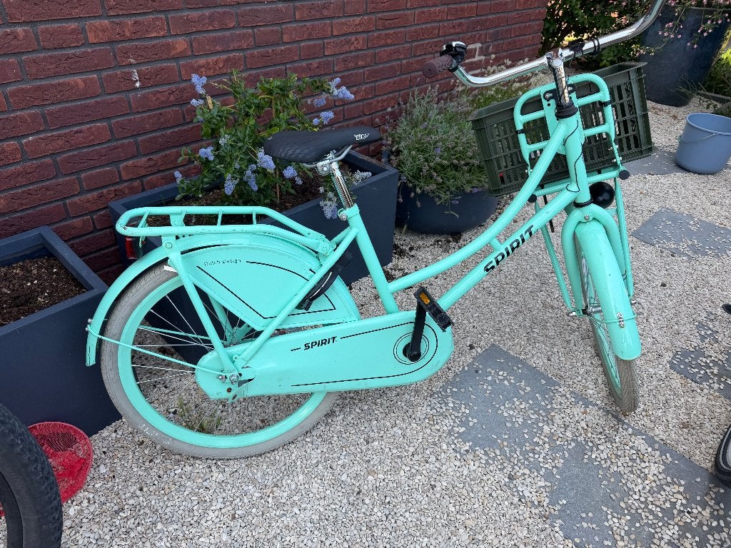 Spirit cargo meisjesfiets - 22 inch (Groen), Ophalen, Terugtraprem, 22 inch, Gebruikt