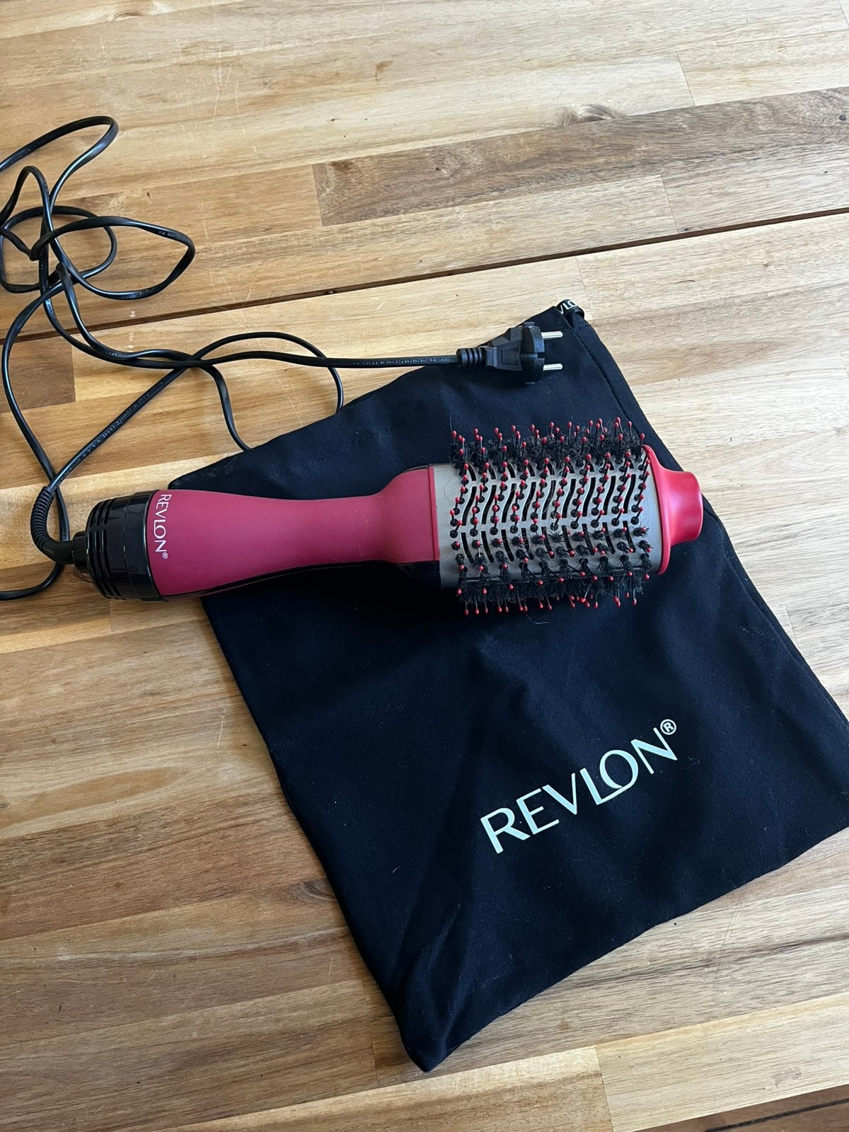 Revlon one-step-salon föhnborstel, Ophalen of Verzenden, Zo goed als nieuw, Föhn of Haardroger