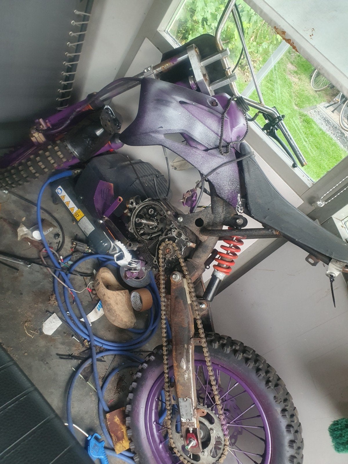 Te ruil: Loop of sloop pitbike - ruilen tegen andere pitbike, Ophalen