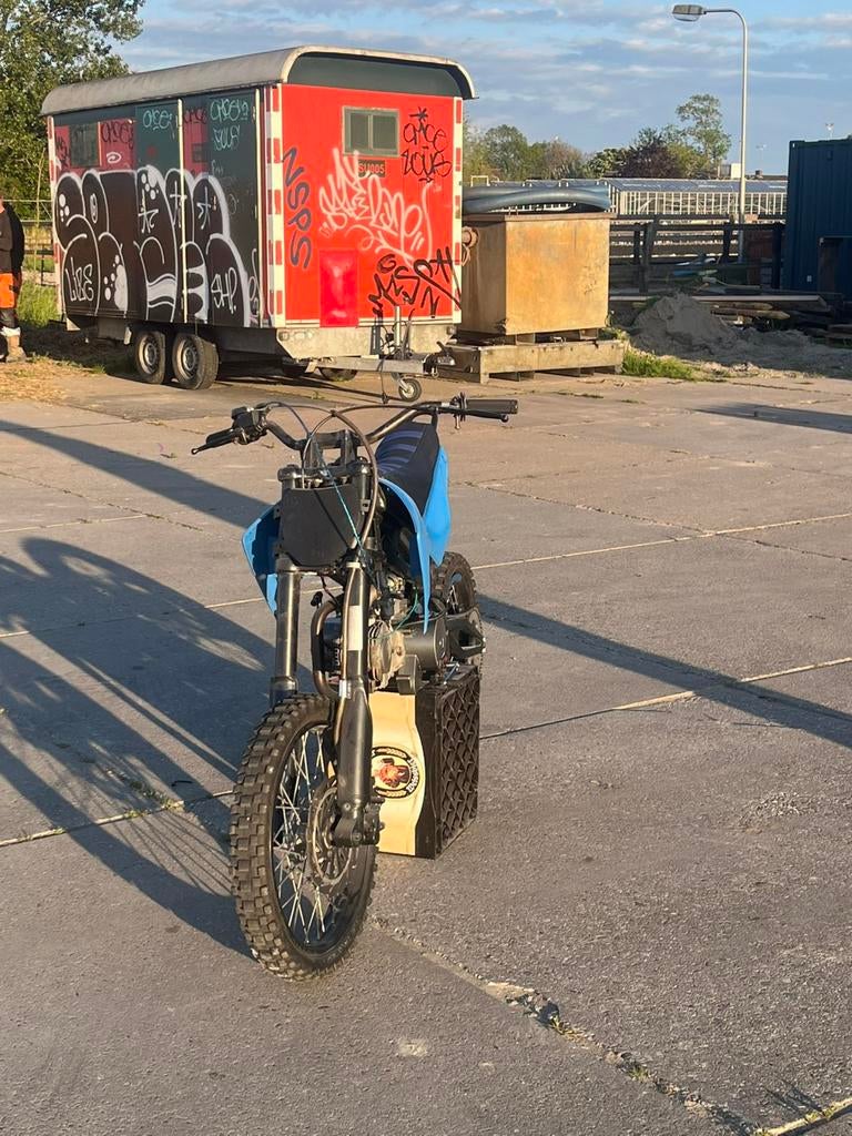 125cc 4t crossmotor project, Fietsen en Brommers, Brommers | Crossbrommers, Ophalen