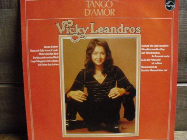 Vicky Leandros "Tango d`Amor" LP, LP, Gebruikt, Pop, Ophalen of Verzenden