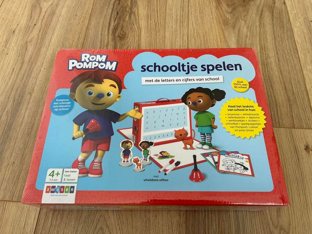 Nieuw schooltje spelen RomPompom zwijssen, Kinderen en Baby's, Speelgoed | Educatief en Creatief, Ophalen, Nieuw