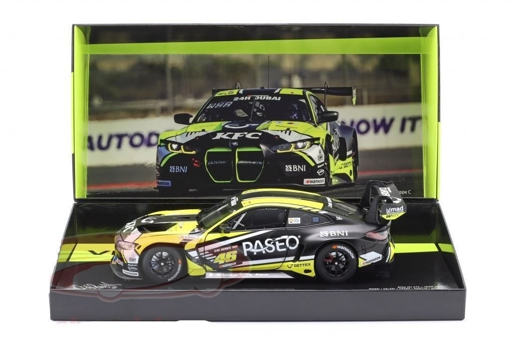 BMW M4 GT3 24h Dubai 2023 team WRT 1:18 Minichamps, Aachen, Auto, Nieuw, Ophalen of Verzenden