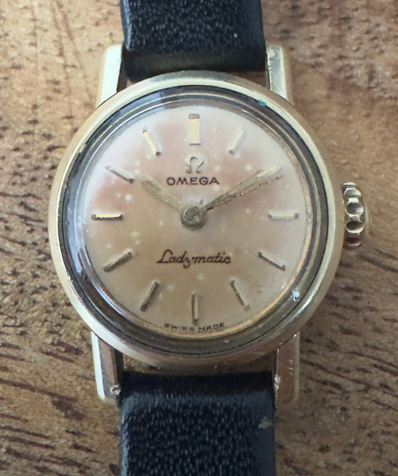 Omega ladymatic, Ophalen of Verzenden, Staal, Omega, 1960 of later