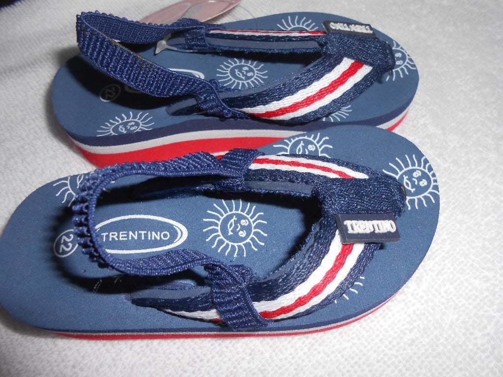 Nieuwe slippertjes maat 22 met hielbandje van Trentino, Trentino, Jongen of Meisje, Overige typen, Nieuw