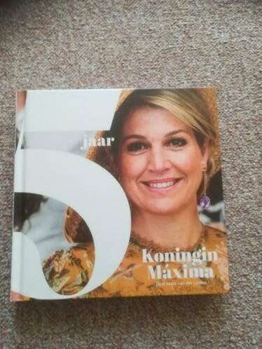 5 jaar koningin Maxima, Verzamelen, Ophalen of Verzenden, Zo goed als nieuw, Nederland, Tijdschrift of Boek