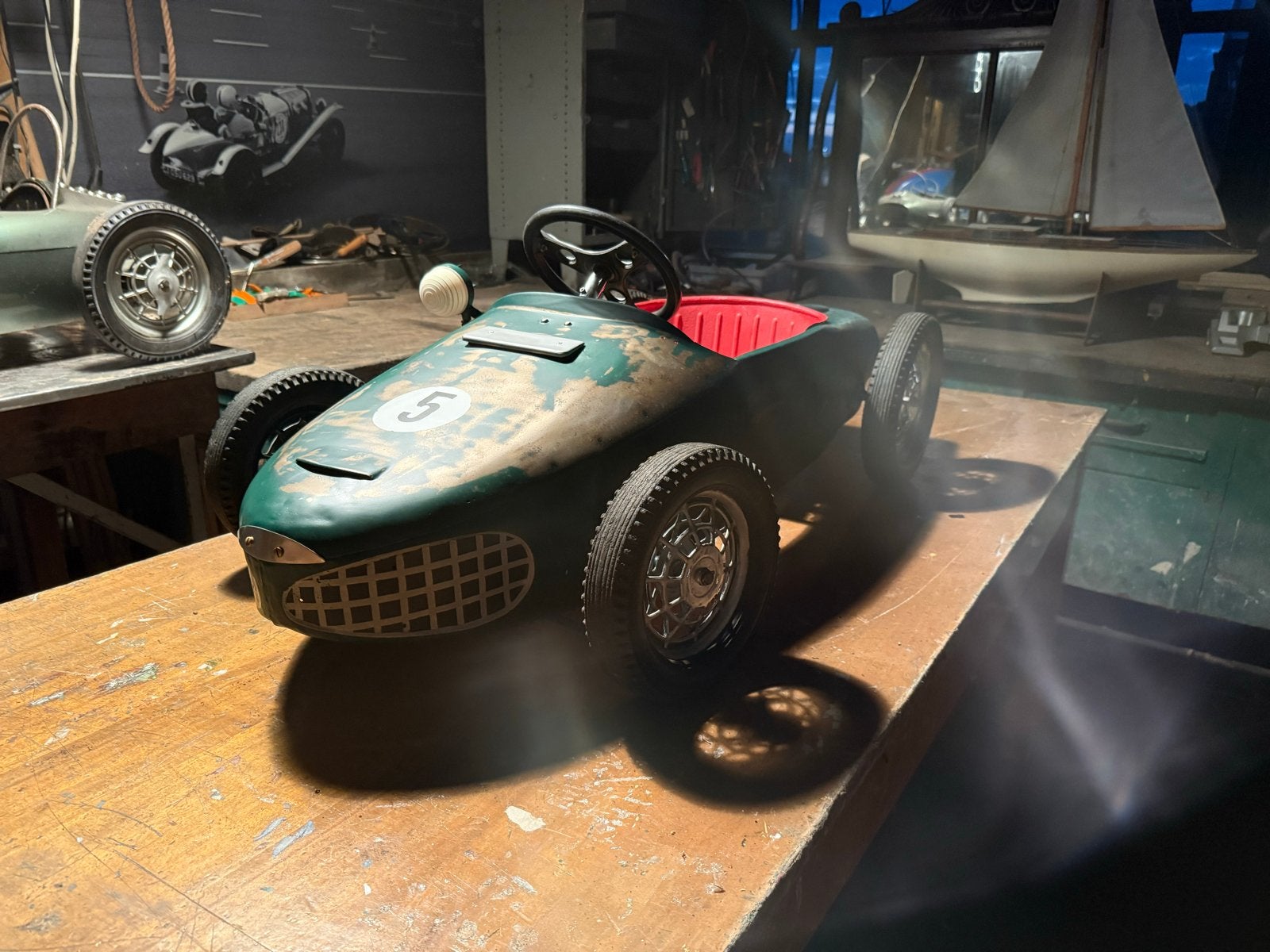 Ferrari Sharknose Morellet Guerineau Trapauto 1961, Ophalen
