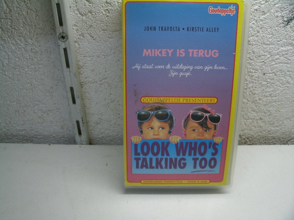 vhs 92a mikey is terug goud appeltje presenteert, Cd's en Dvd's, Alle leeftijden, Ophalen of Verzenden, Zo goed als nieuw