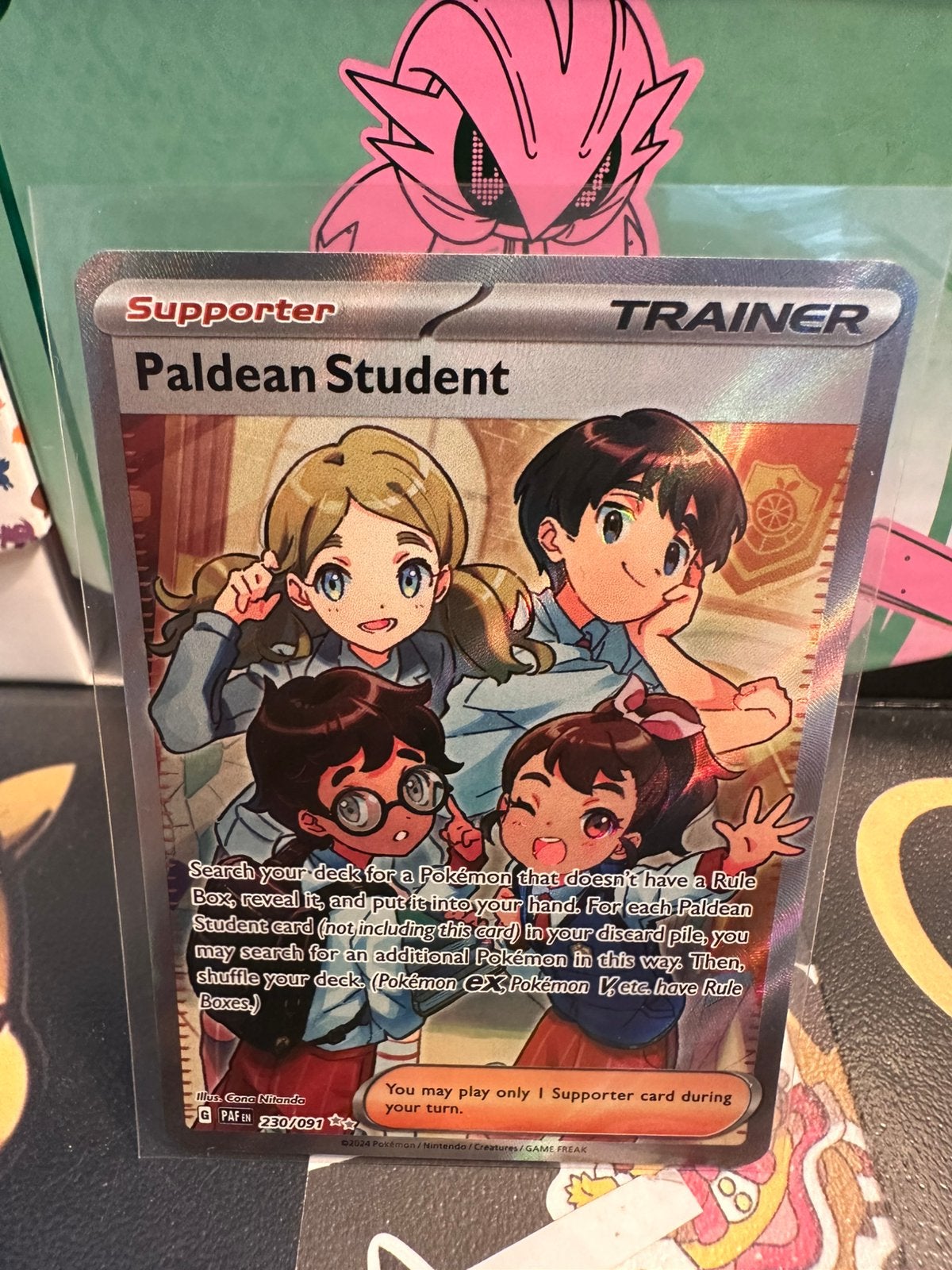 Paldean Student (PAF 230), Ophalen of Verzenden, Nieuw, Losse kaart, Foil