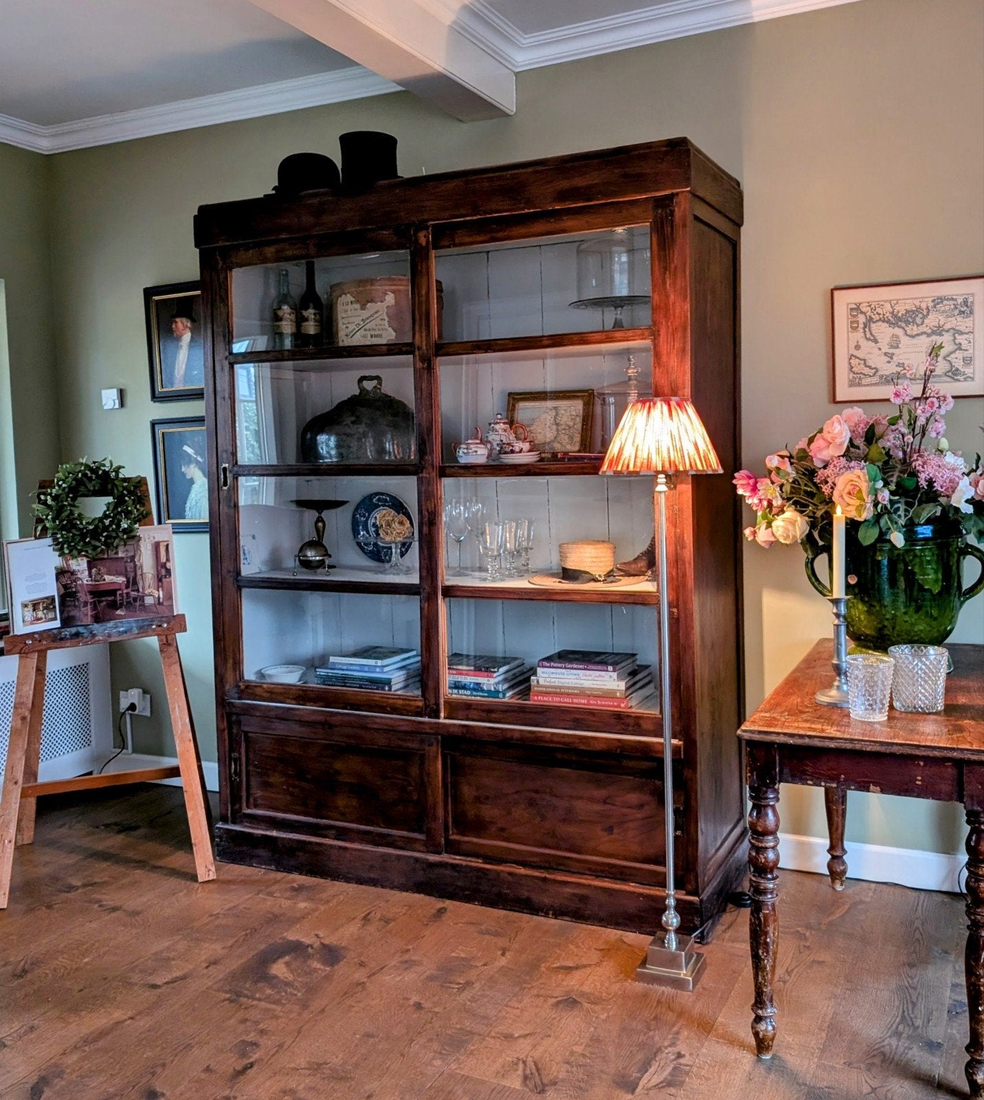 Oude school kast, Ophalen