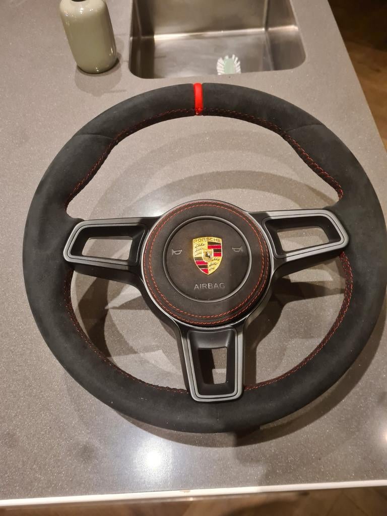 Porsche stuur alcantara., Auto-onderdelen, Ophalen of Verzenden, Porsche