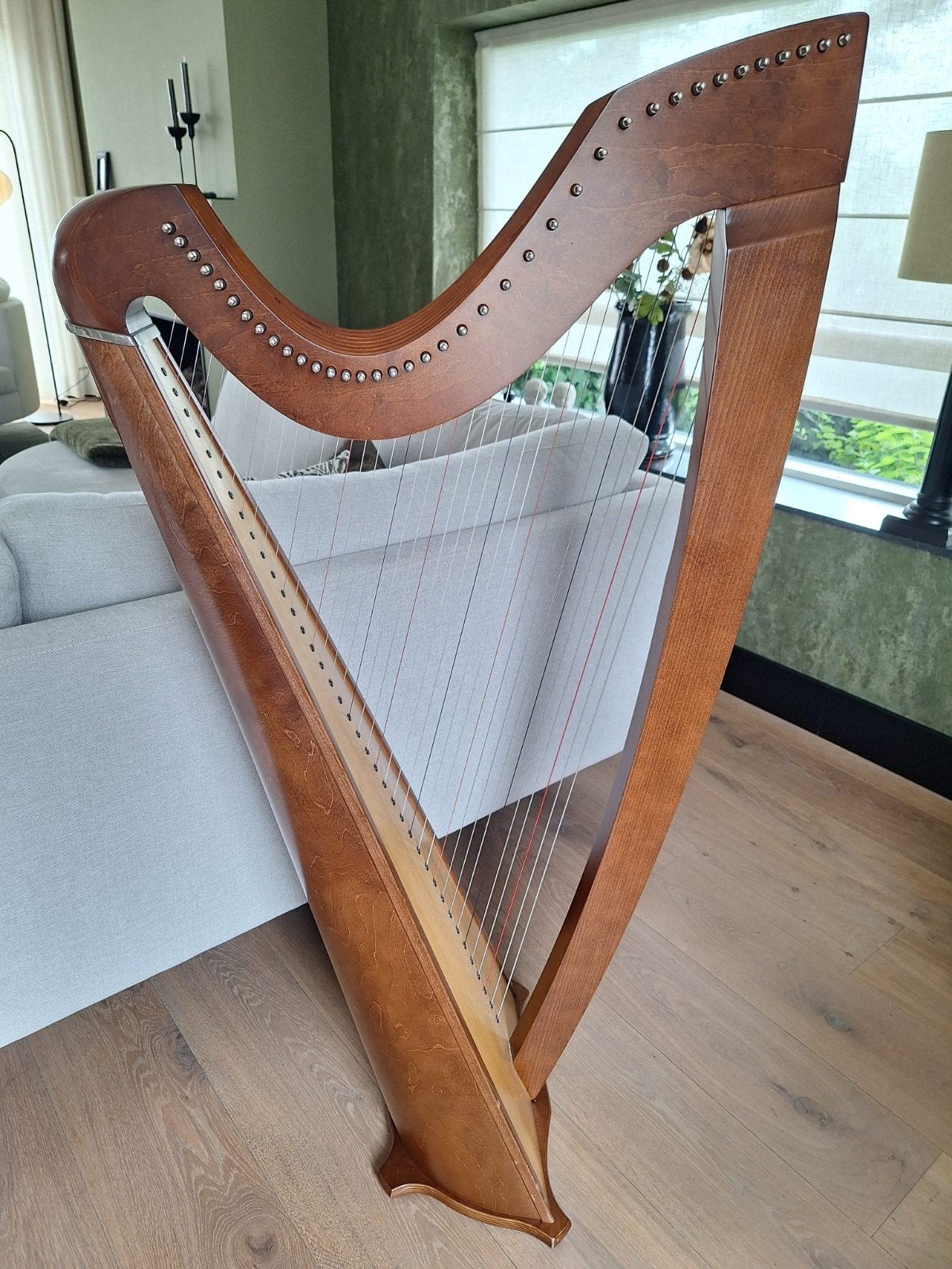 Camac Isolde harp met 38 snaren, Muziek en Instrumenten, Snaarinstrumenten | Harpen, Ophalen, Zo goed als nieuw