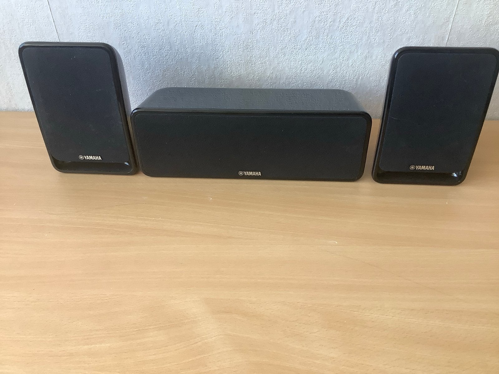 Yamaha NS-B20 en NS-C20 Speakerset - Zwart, Gebruikt, Yamaha, Ophalen of Verzenden, 60 tot 120 watt