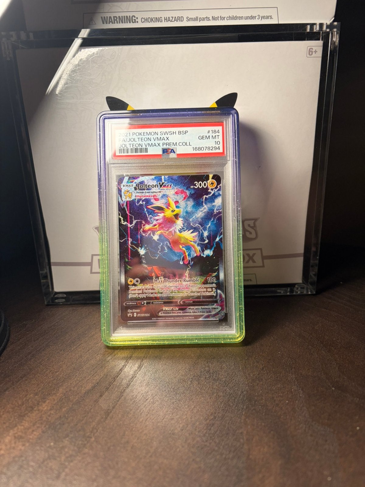 Jolteon VMAX #SWSH184, Ophalen of Verzenden, Zo goed als nieuw