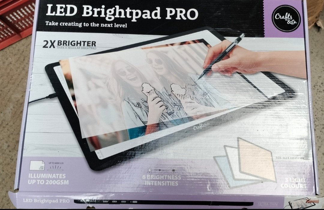 Led brightpad, Ophalen, Gebruikt, Crafts&Co