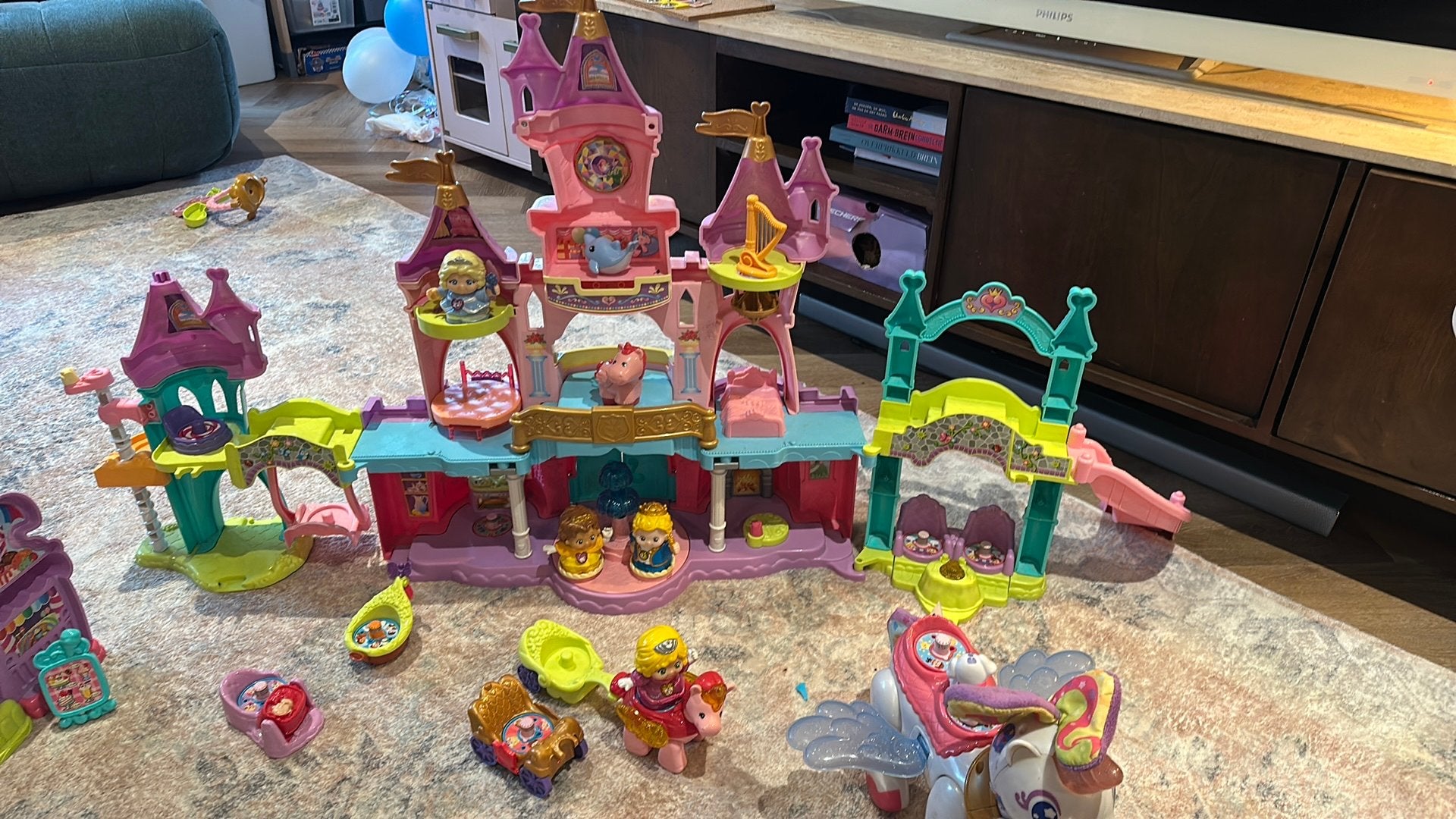 V tech vrolijke vriendjes kasteel, Kinderen en Baby's, Ophalen, Gebruikt, 2 tot 4 jaar