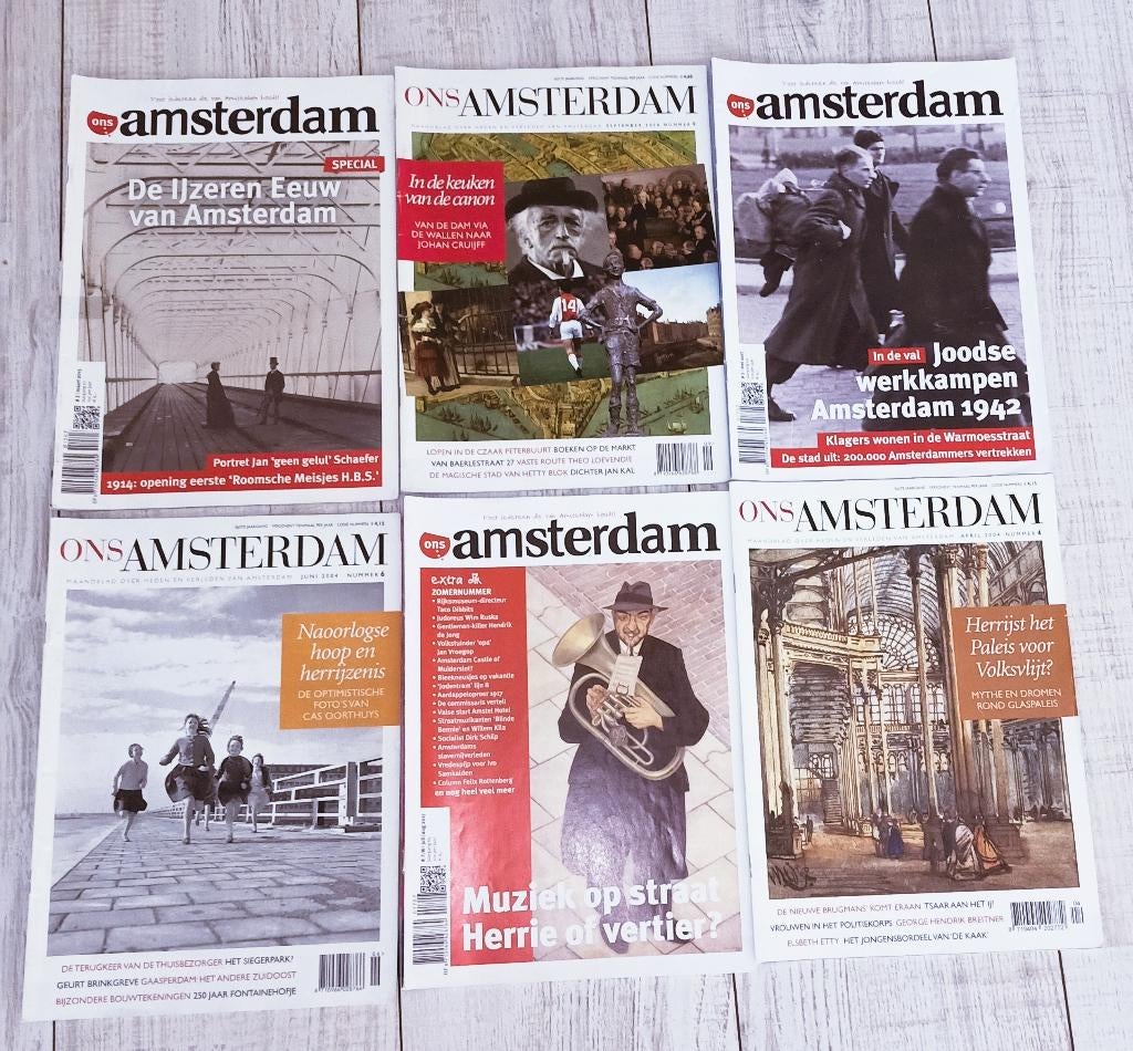 Tijdschriften over Amsterdam, Ophalen of Verzenden, 1980 tot heden, Nederland, Tijdschrift