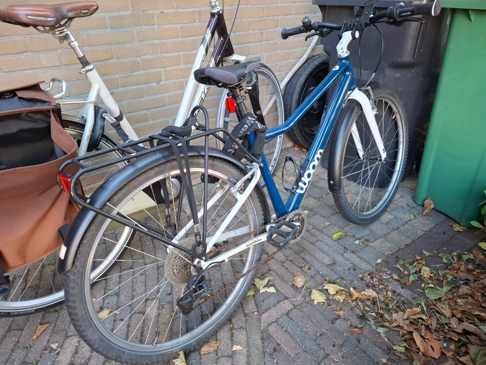 Woom 6 fiets (blauw), Ophalen, Minder dan 10 versnellingen, Gebruikt, Minder dan 49 cm