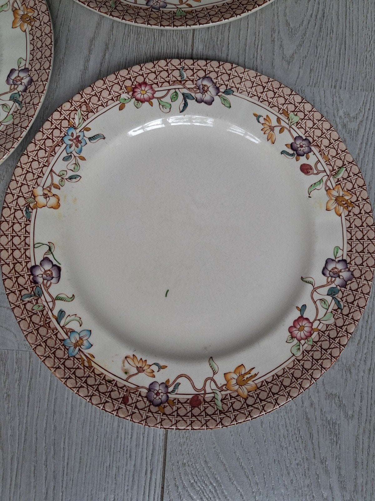 3 Mason's Ironstone "Autumn Fruits" borden, Ophalen of Verzenden