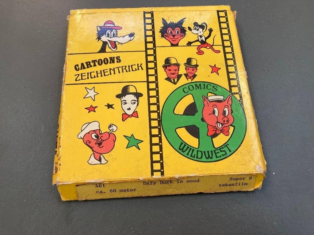 Super 8 film, Daffy Duck in nood (4=2), Ophalen of Verzenden, 1960 tot 1980