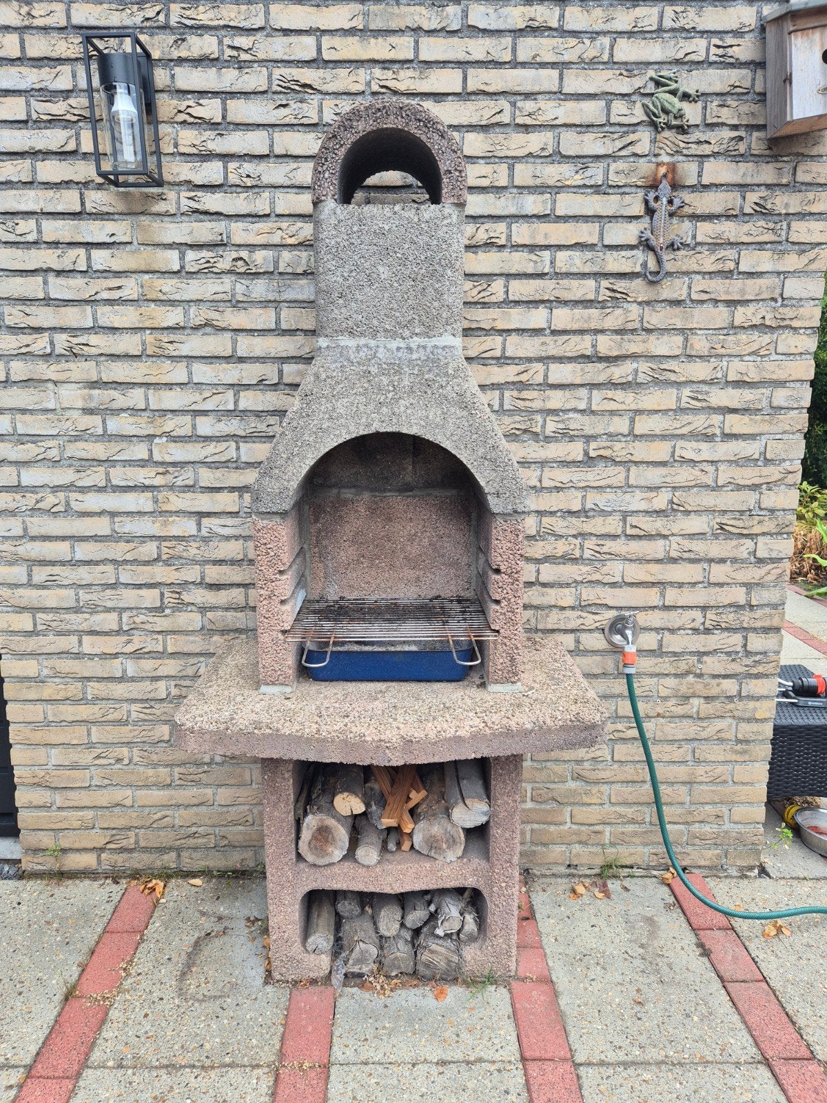 barbecue en buitenhaard, Tuin en Terras, Ophalen, Gebruikt