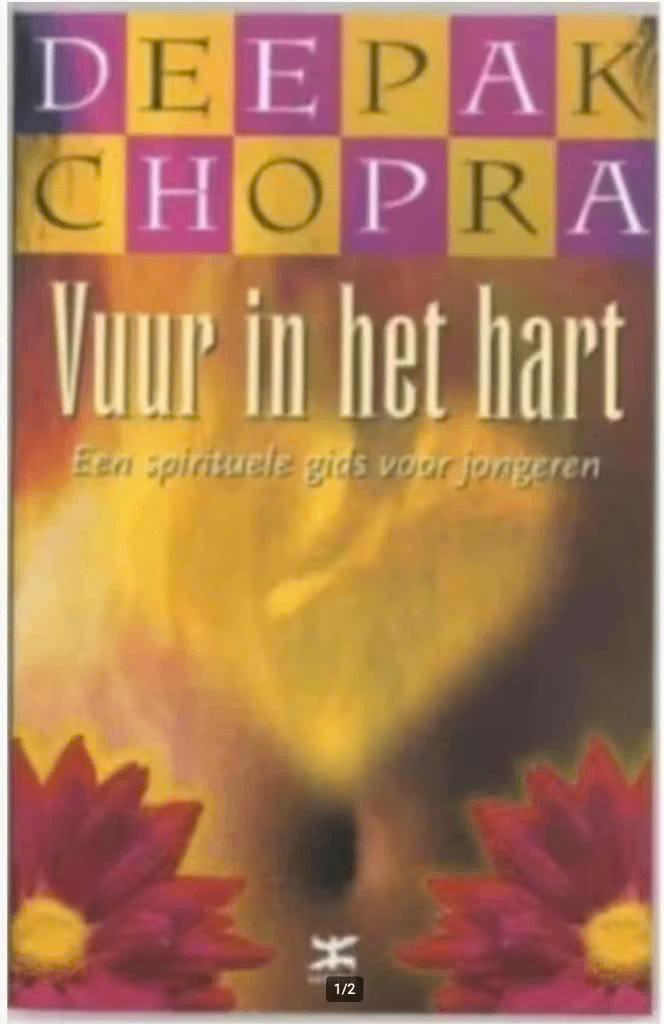 Vuur in het hart (een spirituele gids voor jongeren) Deepak, Ophalen of Verzenden, Zo goed als nieuw
