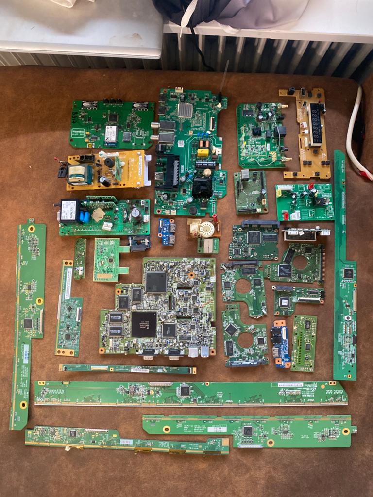 Partij printplaten & controller boards elektronica, Hobby en Vrije tijd, Elektronica-componenten, Ophalen of Verzenden