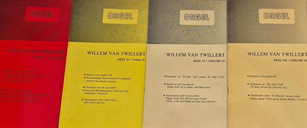 Willem Van Twillert Koraalbewerkingen voor orgel, Orgel, Gebruikt, Ophalen of Verzenden, Religie en Gospel
