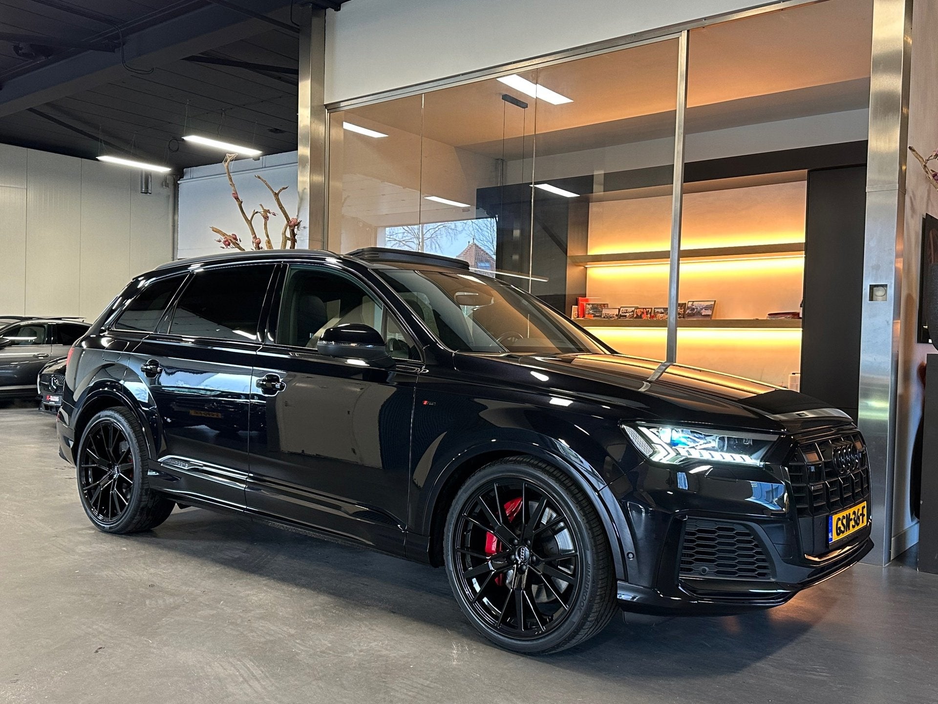 Audi Q7 60 462pk 3.0 V6 TFSI e quattro Competition Full opti, Auto's, Dealer onderhouden, Gebruikt, Euro 6, 2995 cc