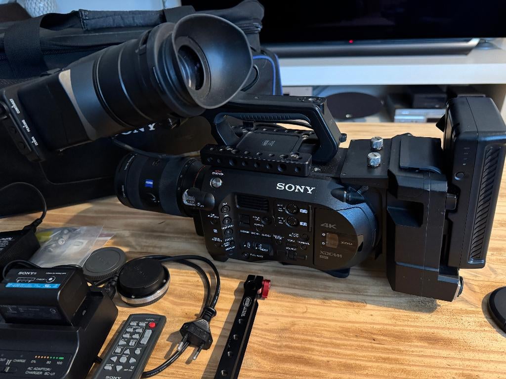 Sony 4K PXW-FS7 + XDCA-FS7 Unit -Complete set €1.425,00, Ophalen, Zo goed als nieuw, Video