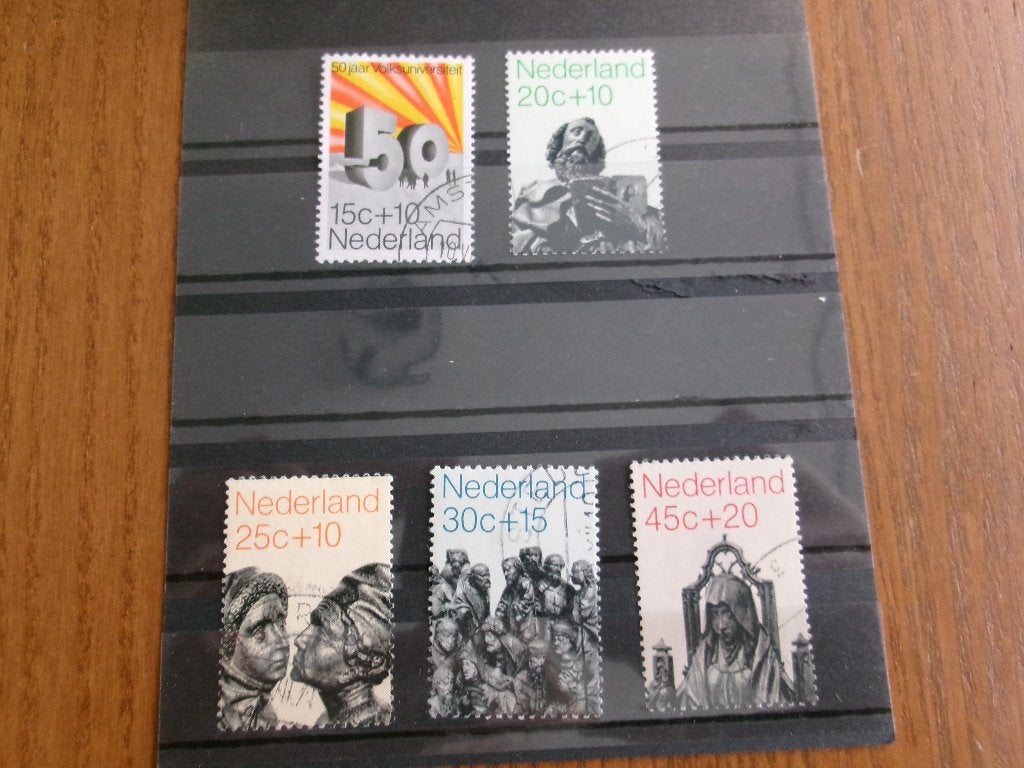 1971 - zomerzegels (734d), Postzegels en Munten, Postzegels | Nederland, Verzenden, Gestempeld
