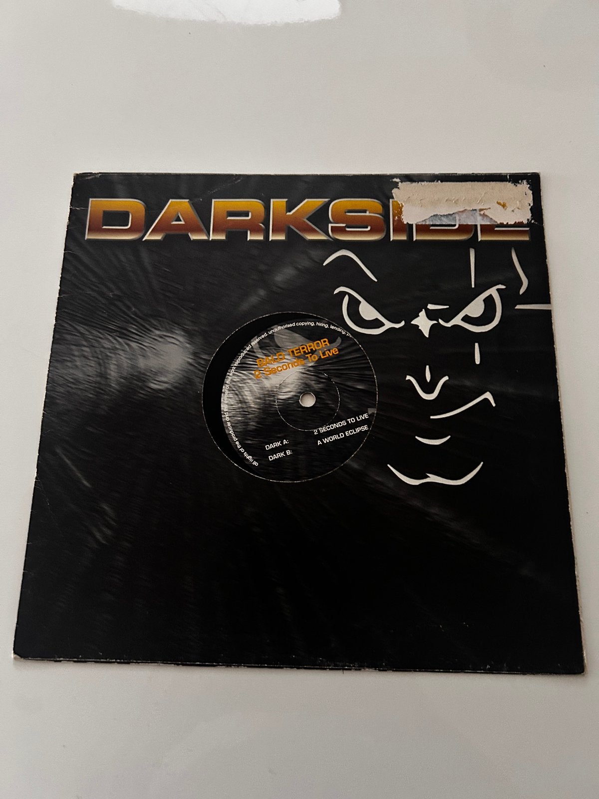 Bald Terror - 2 Seconds To Live, Ophalen of Verzenden, Zo goed als nieuw, 12 inch