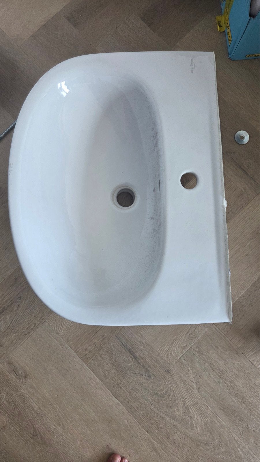 Villeroy & Boch wastafel wit 60cm, Ophalen, 50 tot 100 cm, Zo goed als nieuw, Minder dan 100 cm