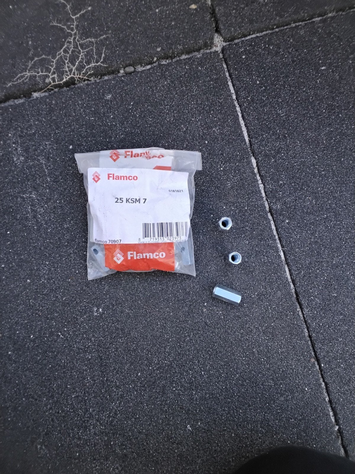 Flamco KSM 7 Moeren en Verbindingsstukken m8, Ophalen of Verzenden, Nieuw