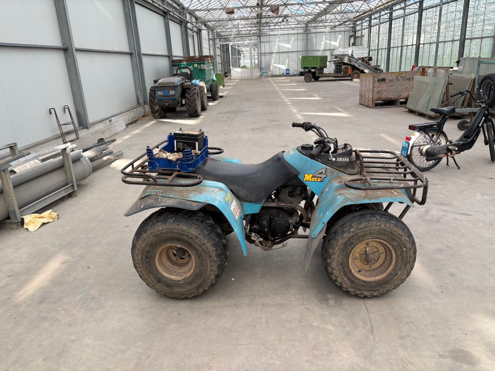 Yamaha moto 4 quad yfm 200, Ophalen, Gebruikt