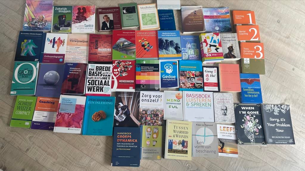 Grote collectie zelfhulpboeken en psychologieboeken, Ophalen of Verzenden, Zo goed als nieuw, Nederland