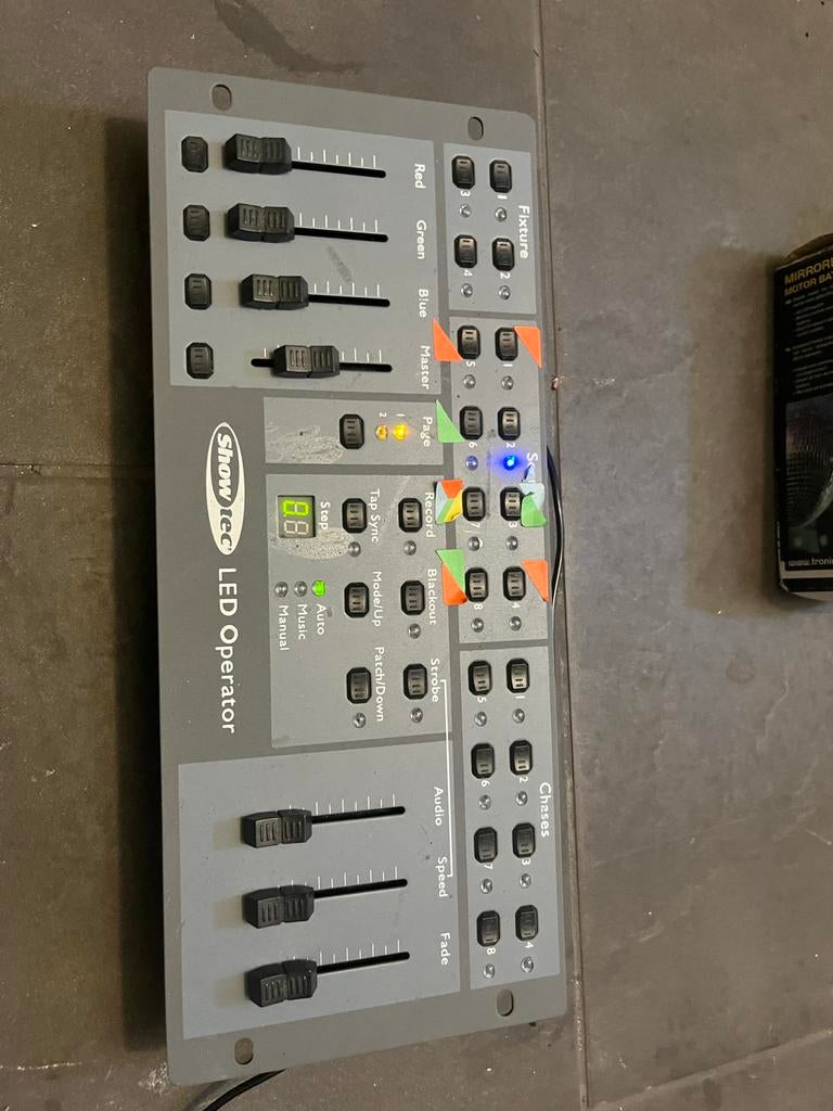Showtec LED Operator DMX Controller - Zo goed als nieuw, Ophalen of Verzenden, Zo goed als nieuw, Licht, Geluidgestuurd