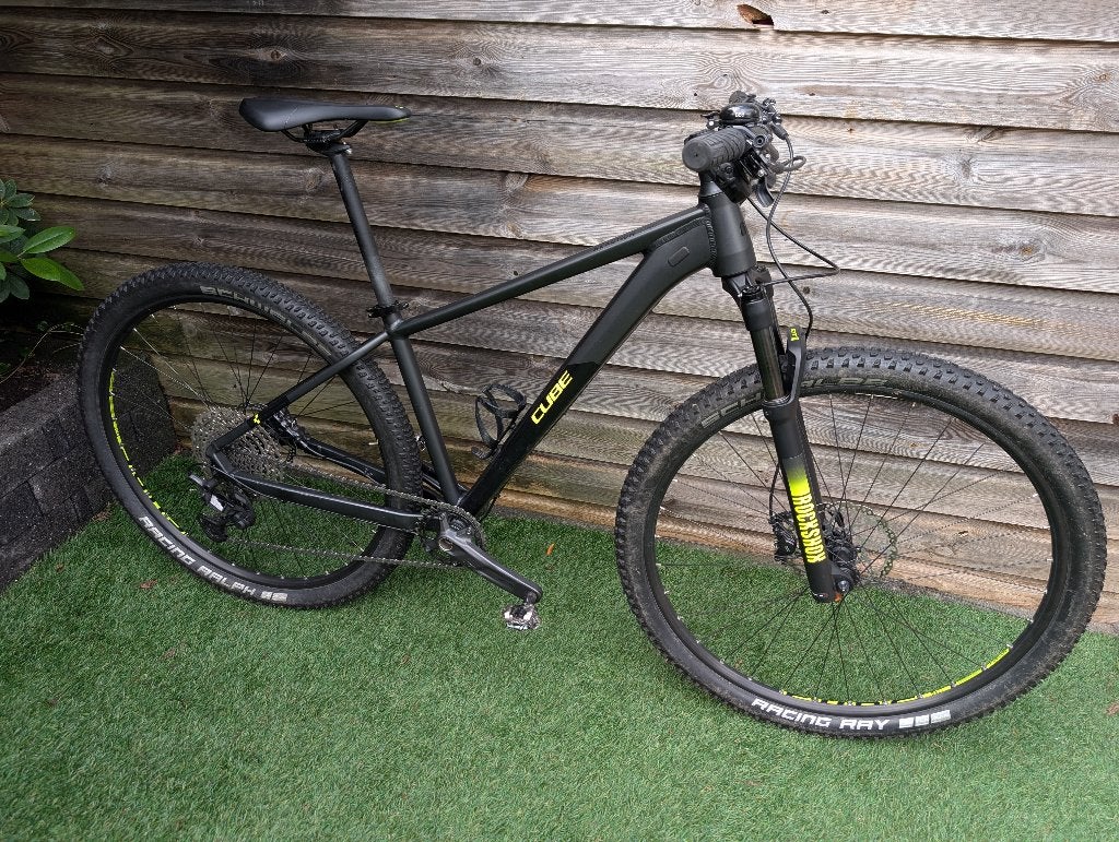 Cube Reaction Pro in prima staat en slechts 1474km gebruikt!, Gebruikt, Hardtail, Heren, Schijfrem