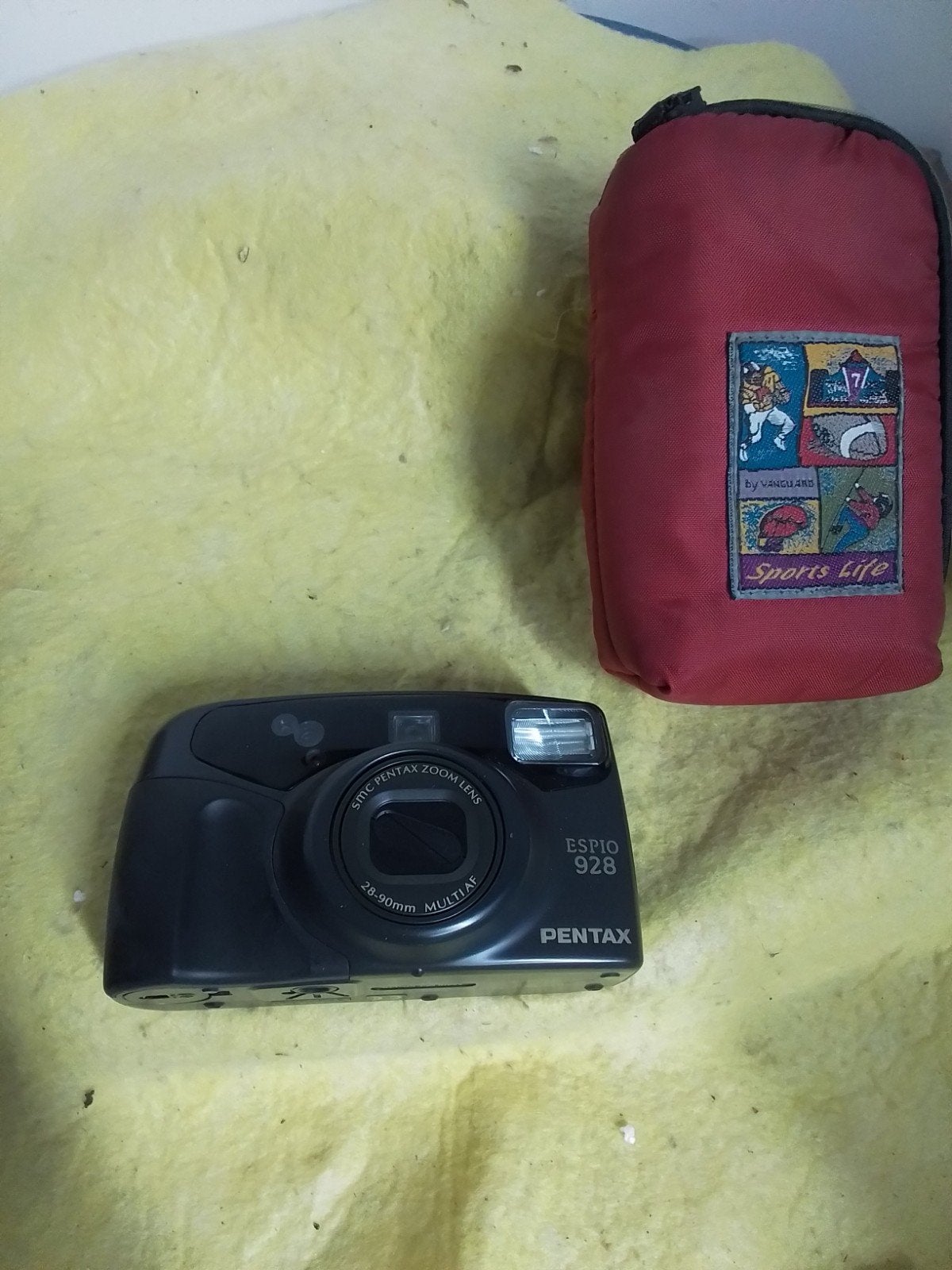 15286) Pentax Espio 928 Compact Camera met Zoomlens, Audio, Tv en Foto, Fotocamera's Analoog, Ophalen of Verzenden, Gebruikt, Compact