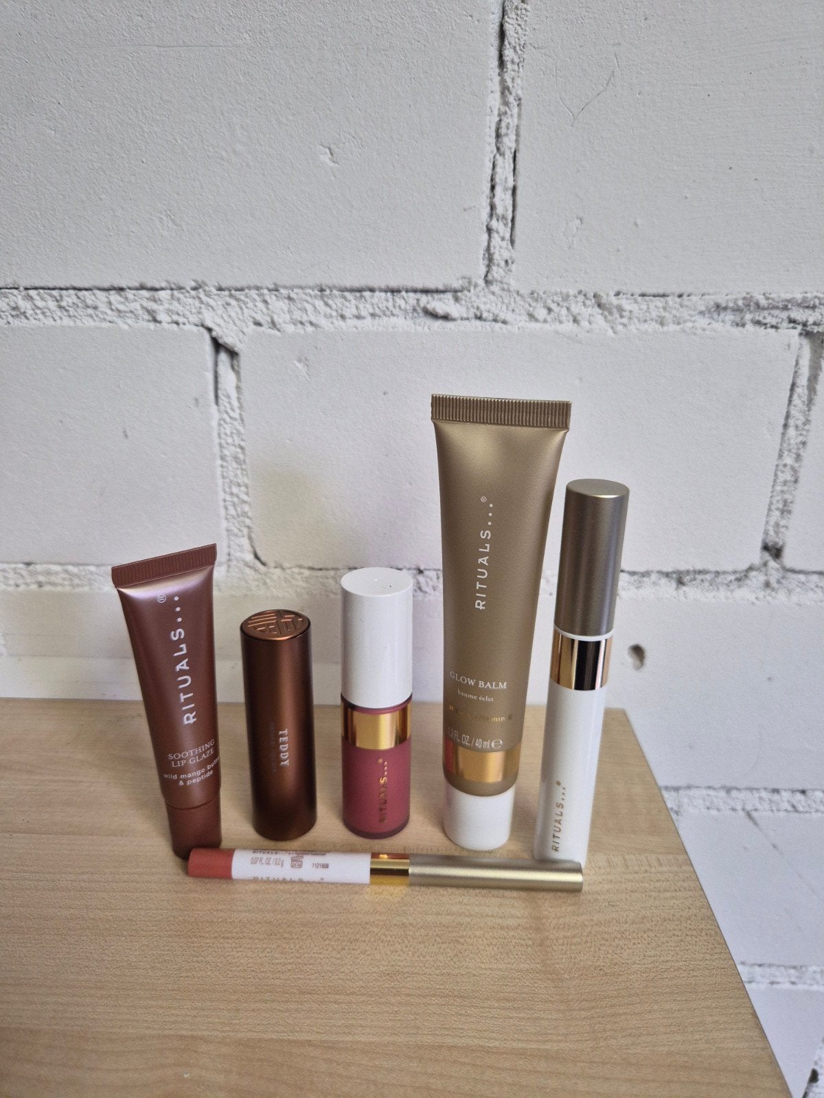 Rituals Make-up Set: Lipgloss, Glow Balm & Mascara, Overige kleuren, Gehele gezicht, Nieuw, Ophalen of Verzenden
