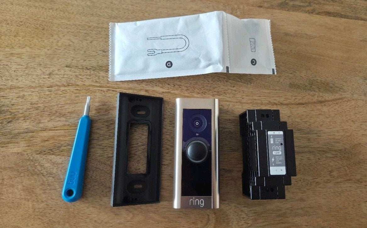 Ring Video Deurbel pro bedraad met installatiekit, Ophalen of Verzenden